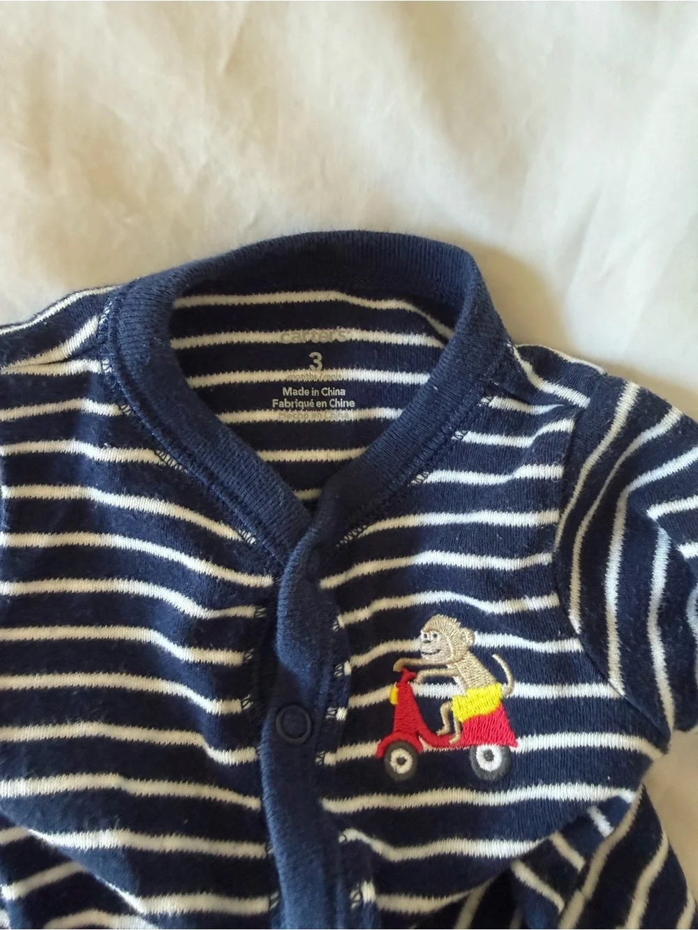 Carter’s Baby One-Piece Pajama Set-3M